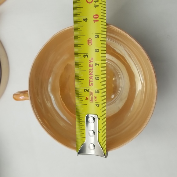 Japanese Lusterware Cup & Saucers - Picture 9 of 16